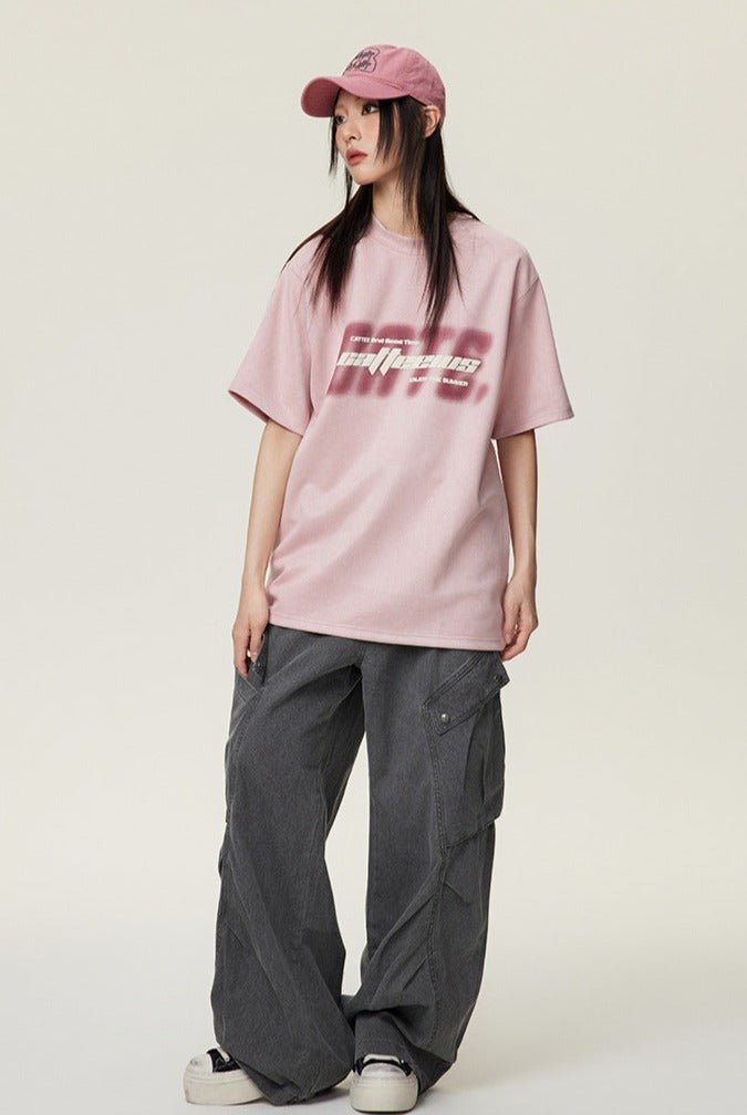 CATTEE Letter Puff Print Tee - COPPING THREADS - CATTEE