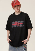 CATTEE Letter Puff Print Tee - COPPING THREADS - CATTEE