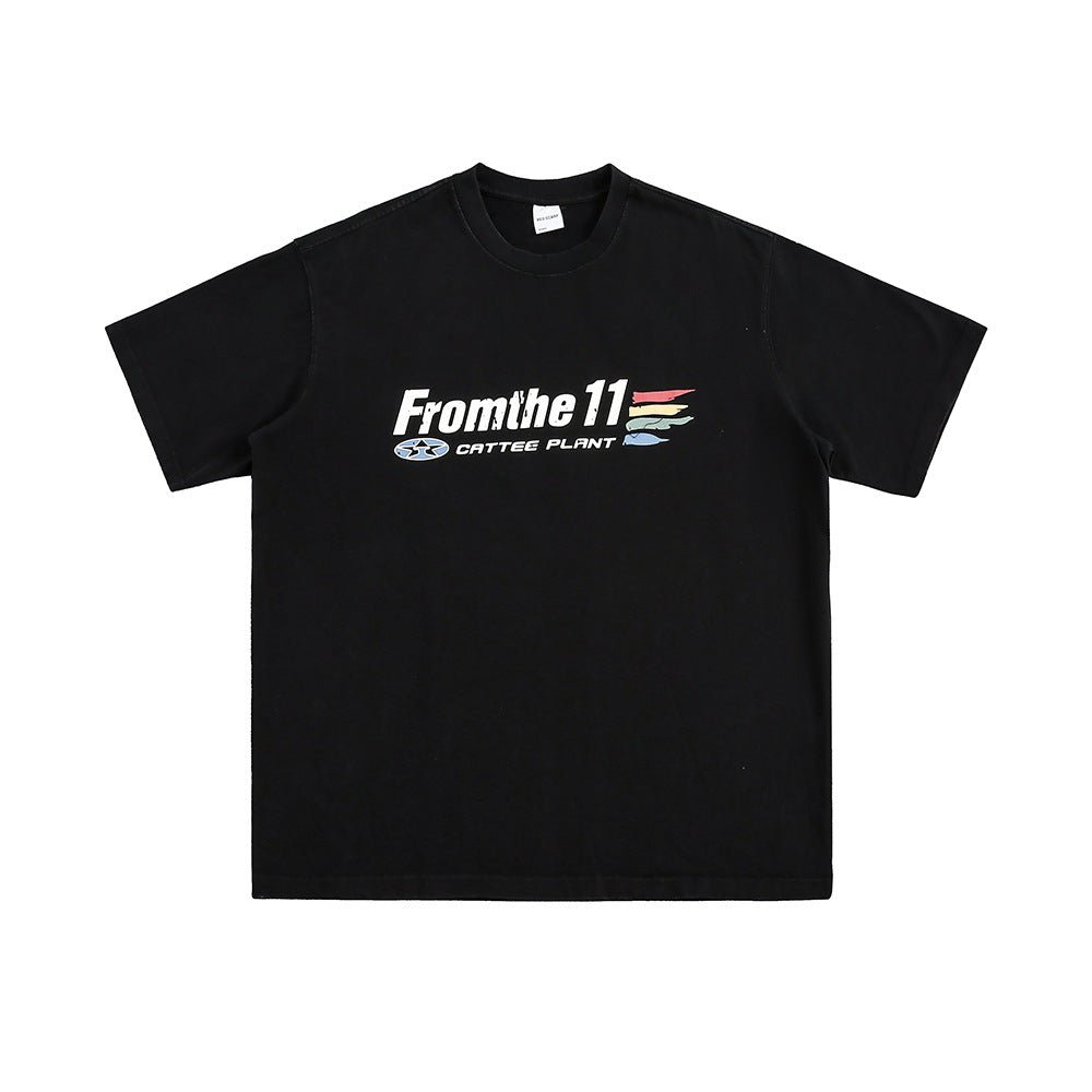 CATTEE Plant Vintage Washed Tee - COPPING THREADS - CATTEE