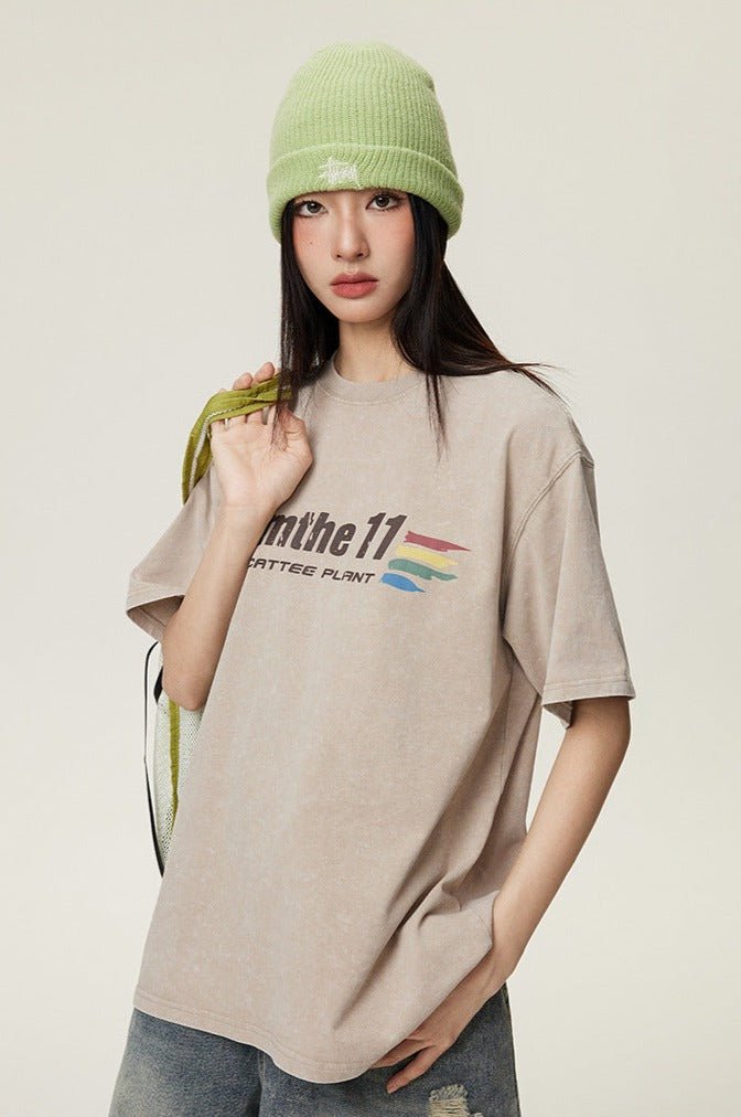 CATTEE Plant Vintage Washed Tee - COPPING THREADS - CATTEE