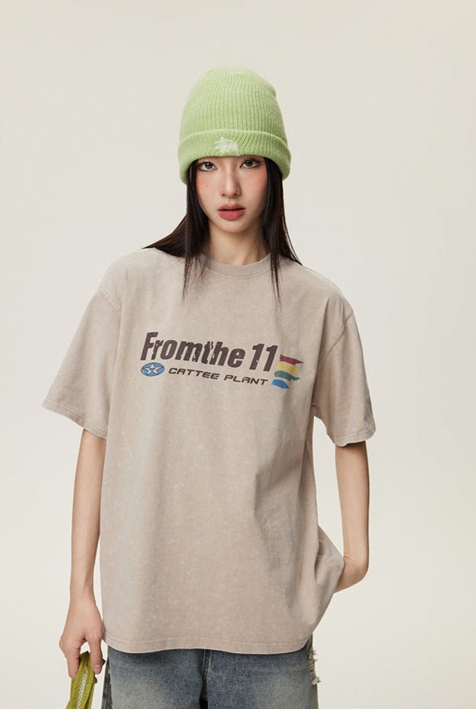 CATTEE Plant Vintage Washed Tee - COPPING THREADS - CATTEE Hauptbild