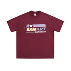 CATTEE SAMART Vintage Washed Tee - COPPING THREADS - CATTEE