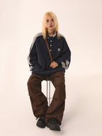 CATTEE Stand Collar Sweatshirt - COPPING THREADS - CATTEE