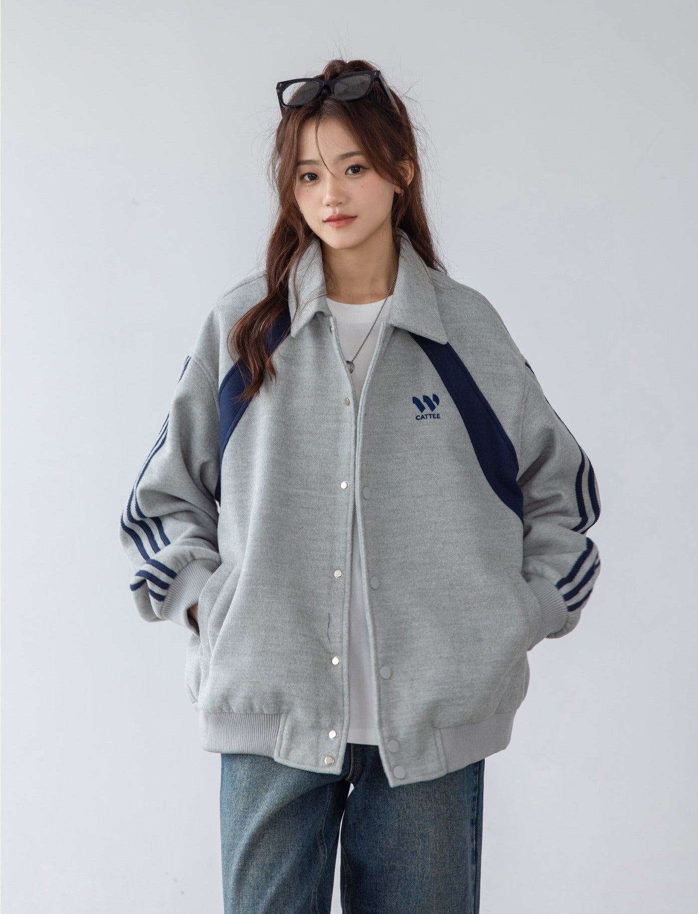 CATTEE Vintage Baseball Jacket - COPPING THREADS - CATTEE