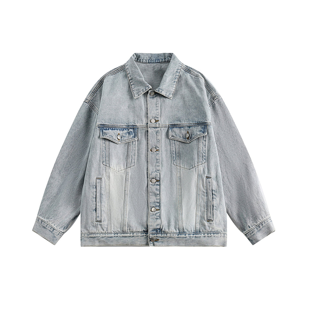 CATTEE Vintage Distressed Denim Jacket - COPPING THREADS - CATTEE