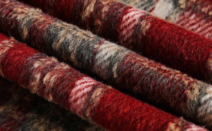 CATTEE Vintage Plaid Chanel - inspired Baseball Jacket - COPPING THREADS - CATTEE