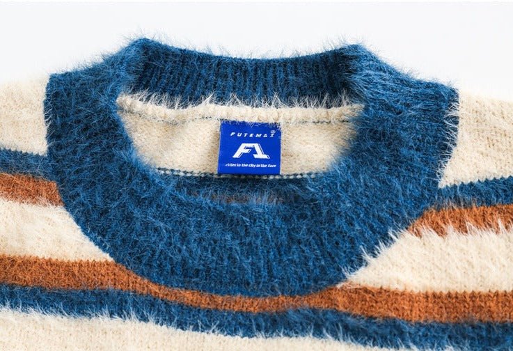 CATTEE Vintage Striped Sweater - COPPING THREADS - CATTEE