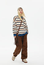 CATTEE Vintage Striped Sweater - COPPING THREADS - CATTEE