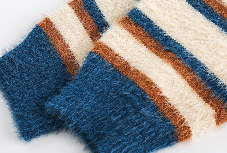 CATTEE Vintage Striped Sweater - COPPING THREADS - CATTEE