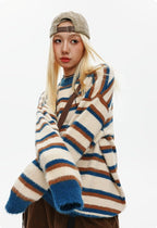 CATTEE Vintage Striped Sweater - COPPING THREADS - CATTEE