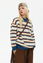 CATTEE Vintage Striped Sweater - COPPING THREADS - CATTEE