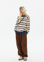 CATTEE Vintage Striped Sweater - COPPING THREADS - CATTEE