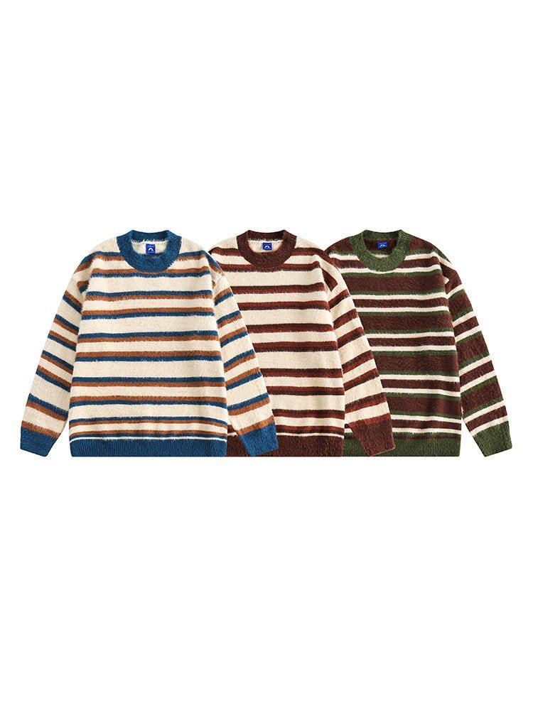 CATTEE Vintage Striped Sweater - COPPING THREADS - CATTEE