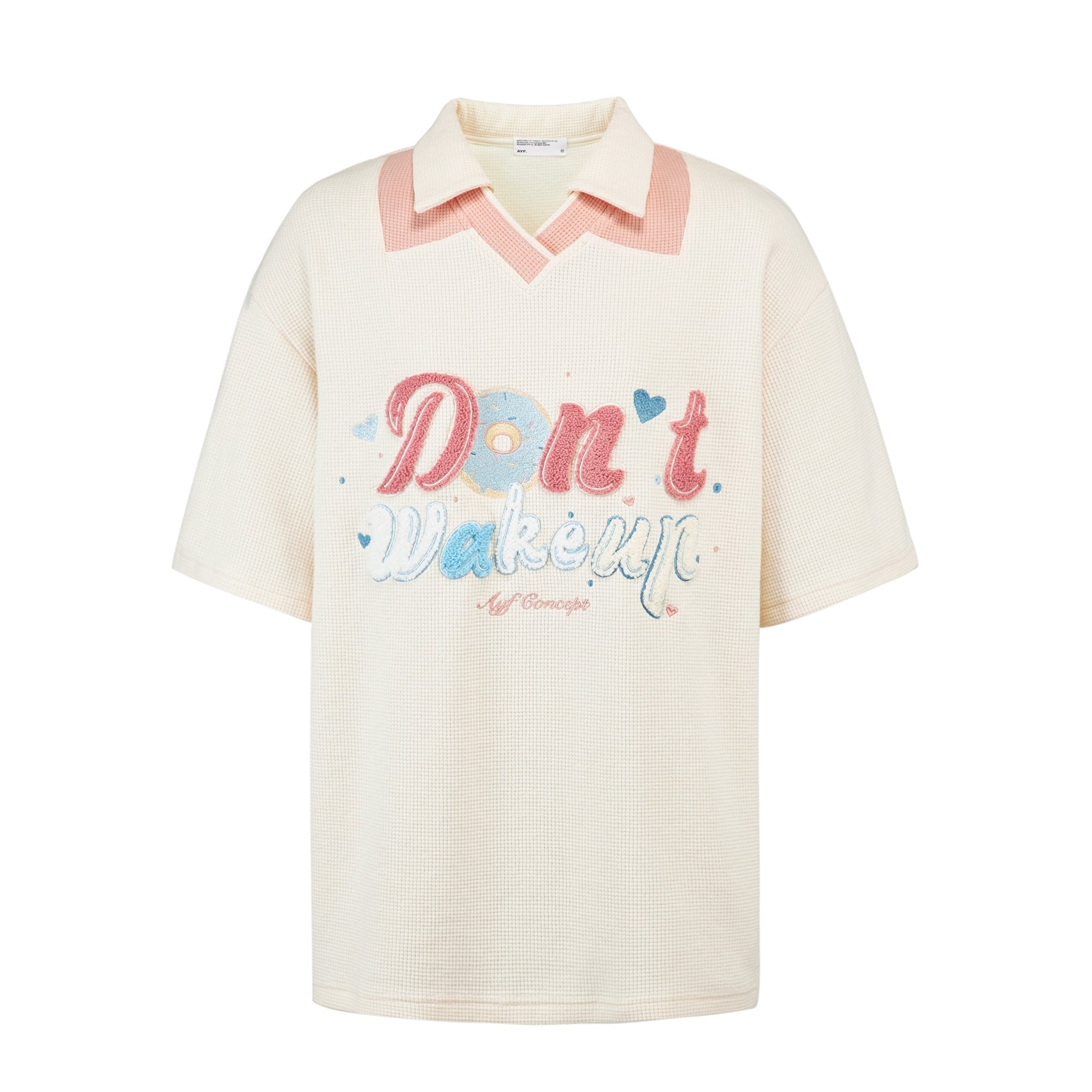 Chenille Embroidered Waffle Tee - COPPING THREADS - AYF