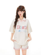 Chenille Embroidered Waffle Tee - COPPING THREADS - AYF