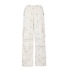 Cherry Embroidered Cargo Pants - COPPING THREADS - AYF