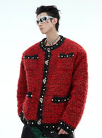 Chic Pearl - Embellished Knit Sweater - COPPING THREADS - ArguE CulturE