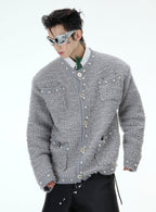 Chic Pearl - Embellished Knit Sweater - COPPING THREADS - ArguE CulturE