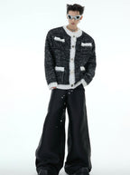 Chic Pearl - Embellished Knit Sweater - COPPING THREADS - ArguE CulturE