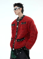 Chic Pearl - Embellished Knit Sweater - COPPING THREADS - ArguE CulturE