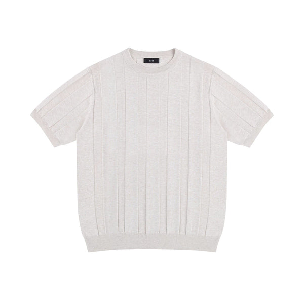 Classic-Fit Knit Tee - COPPING THREADS - IDLT