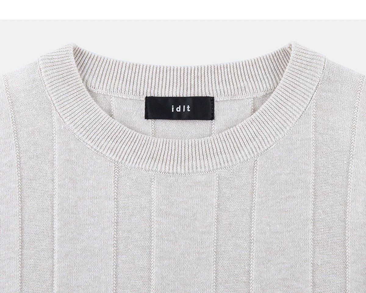 Classic-Fit Knit Tee - COPPING THREADS - IDLT