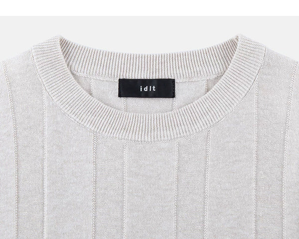 Classic-Fit Knit Tee - COPPING THREADS - IDLT