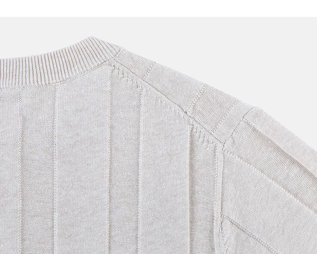 Classic-Fit Knit Tee - COPPING THREADS - IDLT