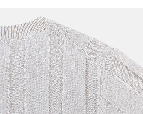 Classic-Fit Knit Tee - COPPING THREADS - IDLT