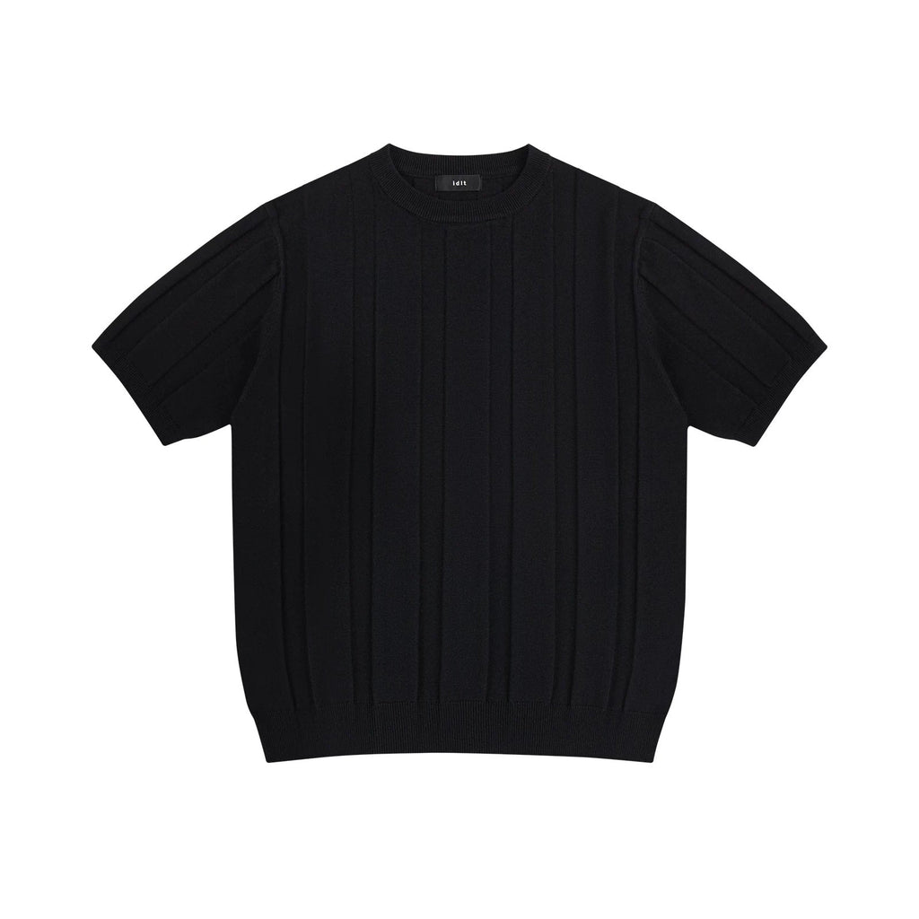 Classic-Fit Knit Tee - COPPING THREADS - IDLT