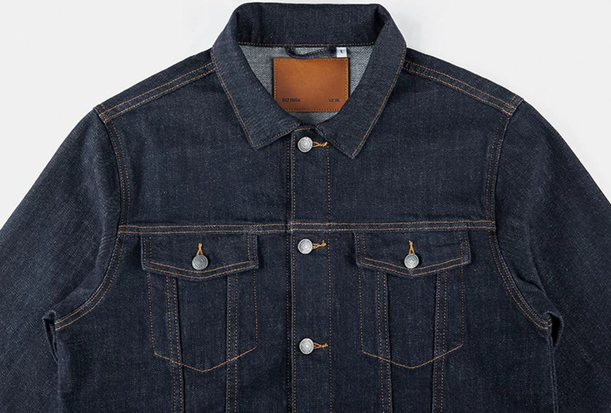 Classic Stretch Denim Jacket - COPPING THREADS - IDLT
