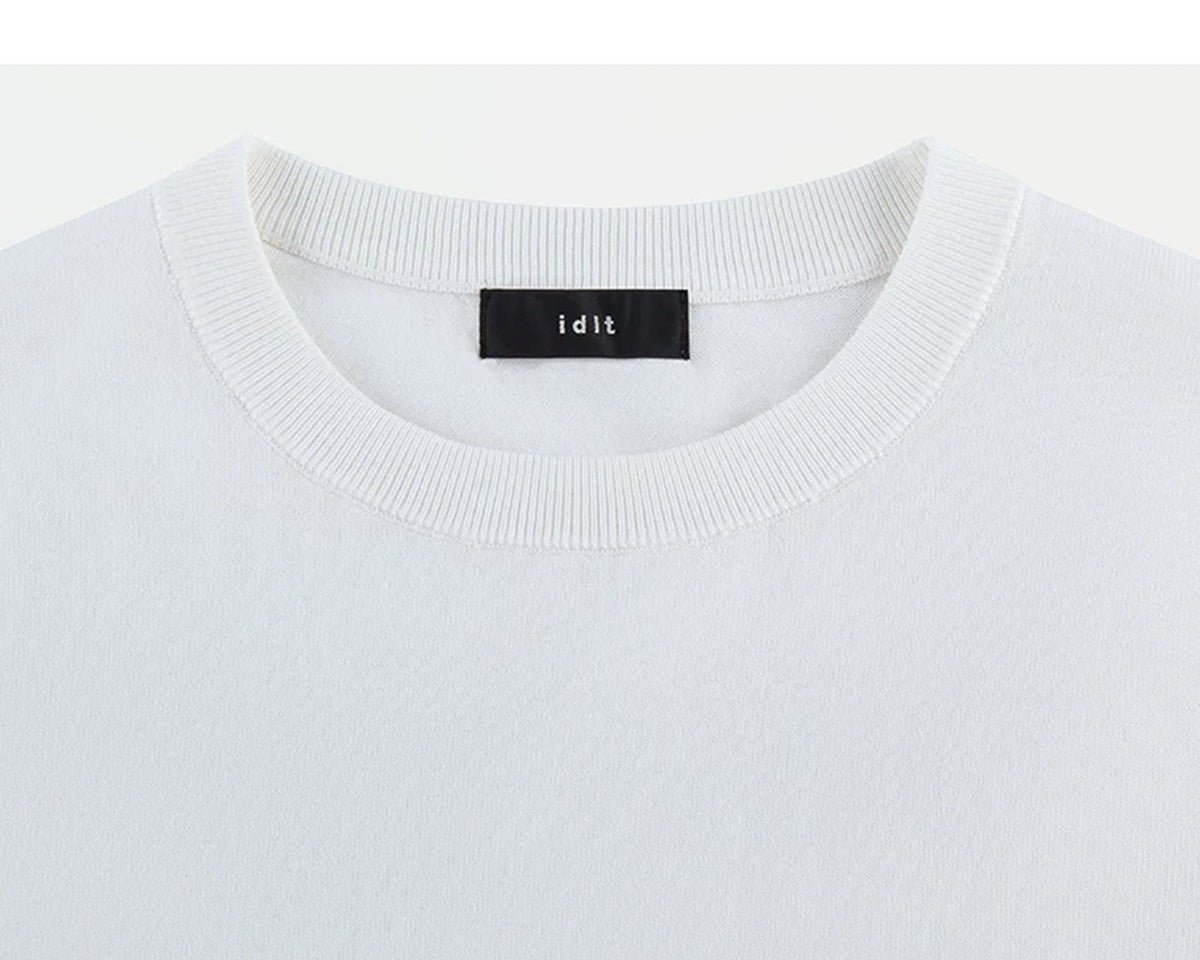 Clean-Cut Knit Tee - COPPING THREADS - IDLT