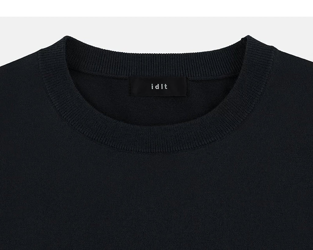 Clean-Cut Knit Tee - COPPING THREADS - IDLT
