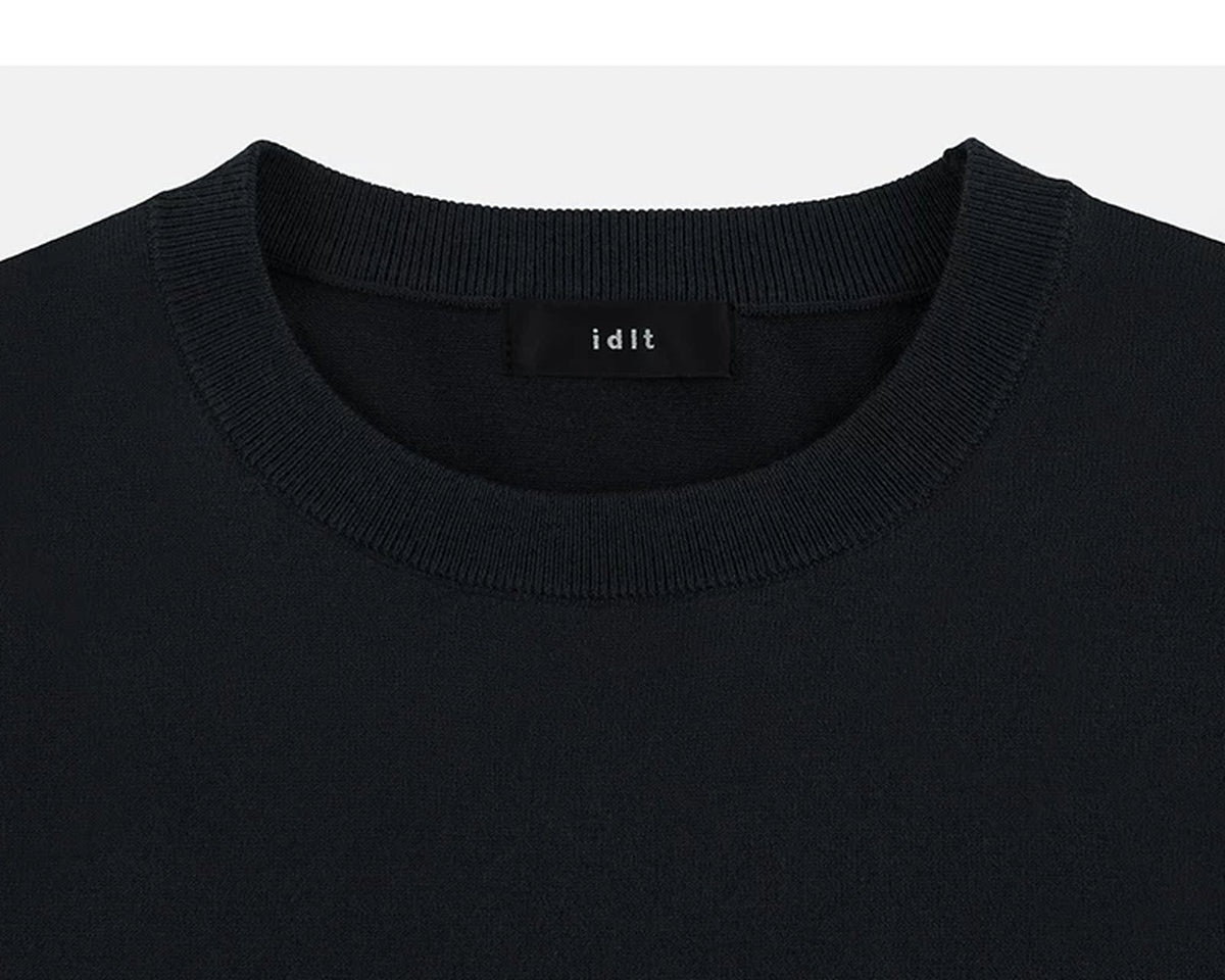 Clean-Cut Knit Tee - COPPING THREADS - IDLT