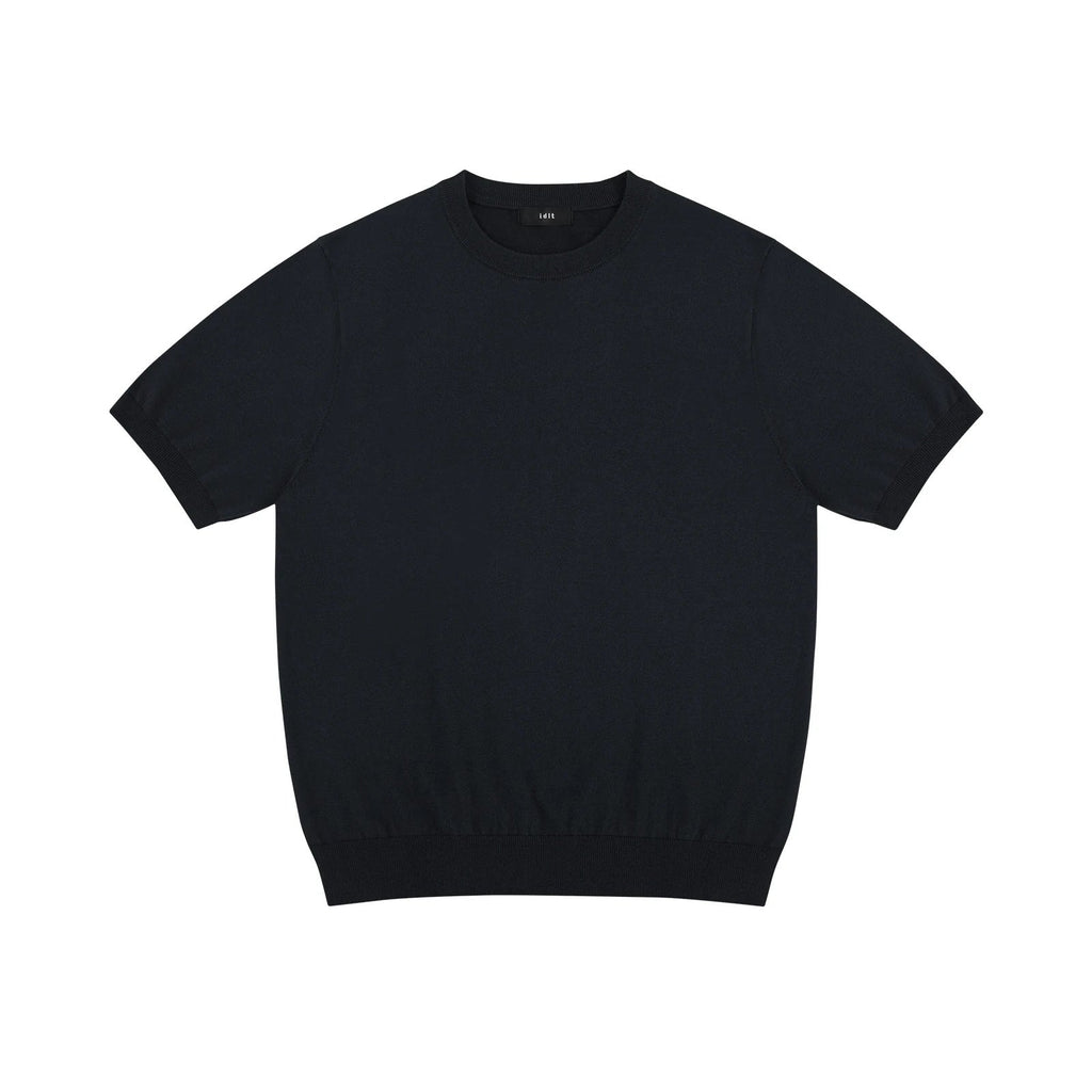 Clean-Cut Knit Tee - COPPING THREADS - IDLT