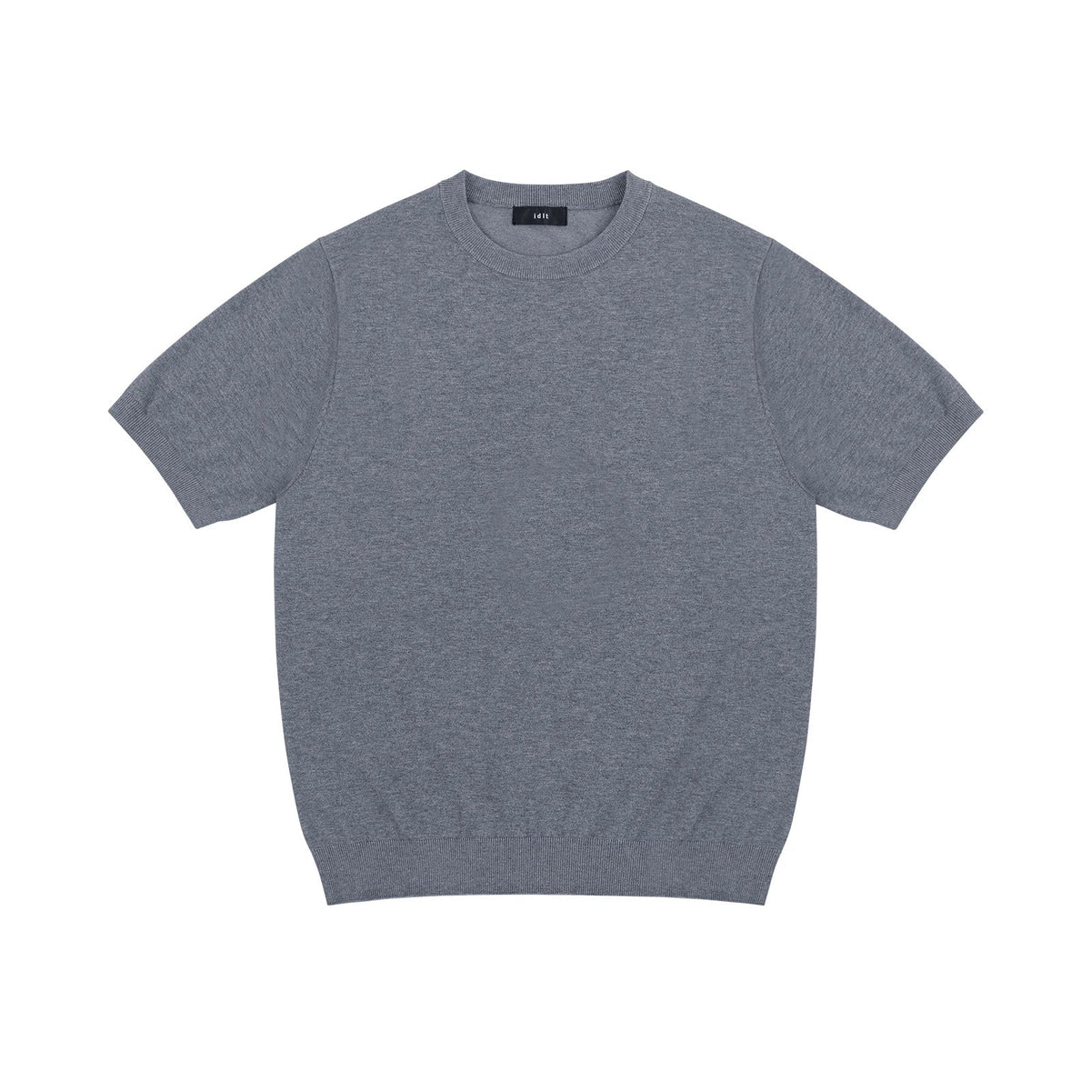 Clean-Cut Knit Tee - COPPING THREADS - IDLT 메인 이미지