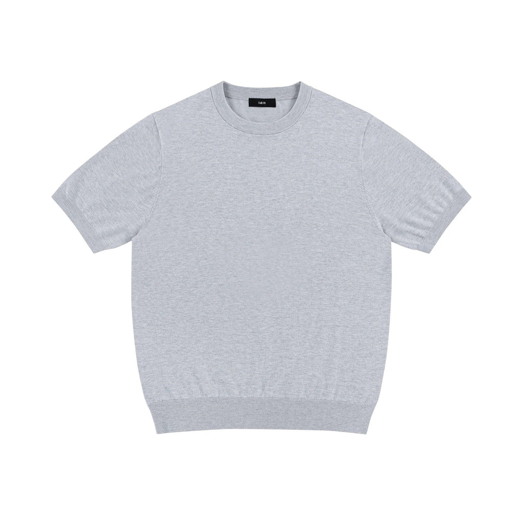 Clean-Cut Knit Tee - COPPING THREADS - IDLT