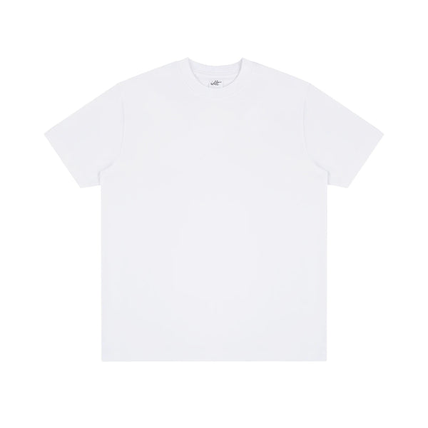 IDLT T-shirt, white front.