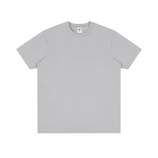 IDLT T-shirt, light gray front.
