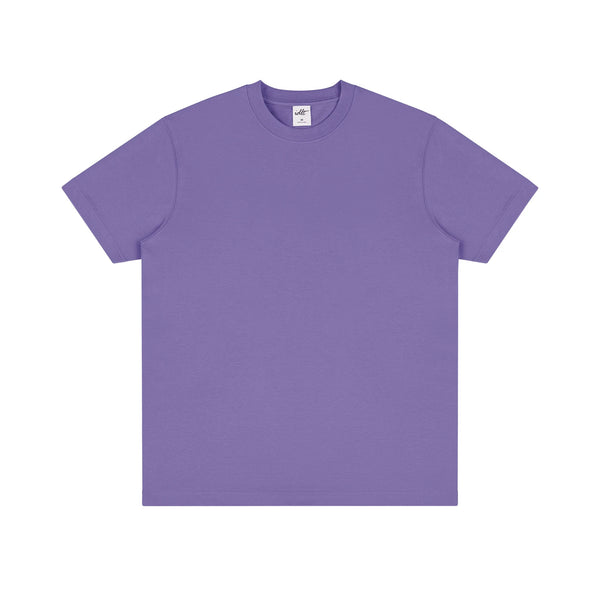IDLT T-shirt, purple front.