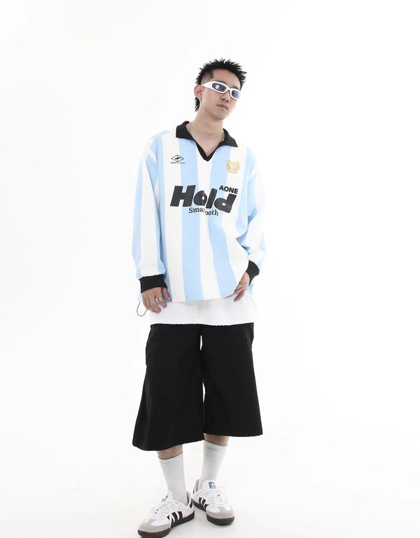 Color Block Blokette Argentinian Football Jersey - COPPING THREADS - CT Select