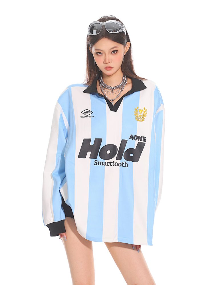 Color Block Blokette Argentinian Football Jersey - COPPING THREADS - CT Select