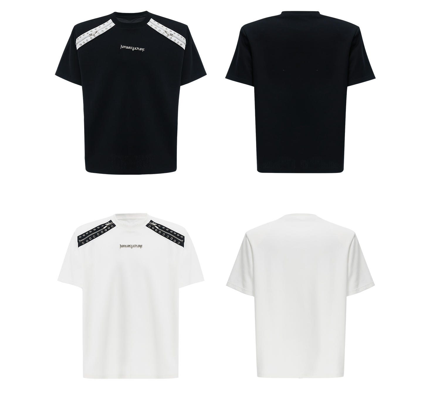 Color - Block Detachable Shoulder Pad Tee - COPPING THREADS - ArguE CulturE