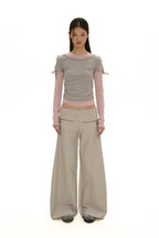 Color - Block Mock Layered Slim - Fit Tee - COPPING THREADS - MOROMORO