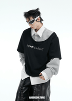 Color - Block Mock Layered Tee - COPPING THREADS - ArguE CulturE