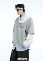 Color - Block Mock Layered Tee - COPPING THREADS - ArguE CulturE