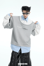 Color - Block Mock Layered Tee - COPPING THREADS - ArguE CulturE