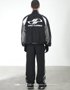 Color - Blocked Racing Adjustable Casual Trousers - COPPING THREADS - Harsh and Cruel