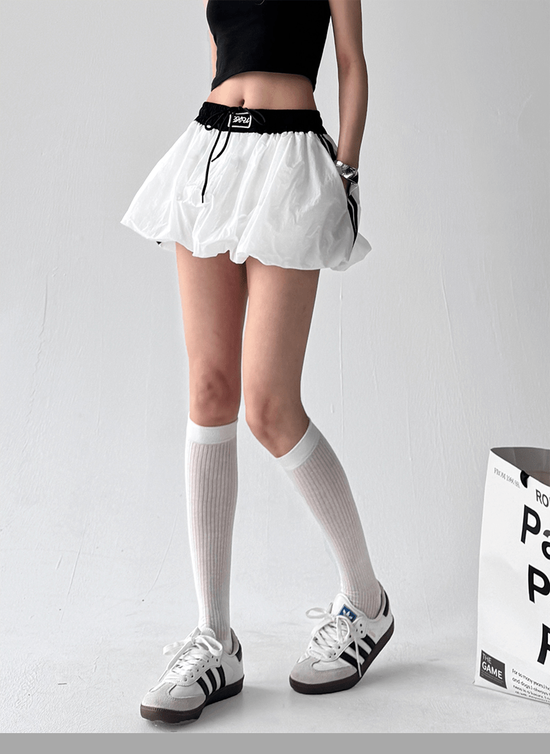Colorblock Bubble Mini Skirt - COPPING THREADS - CT Select