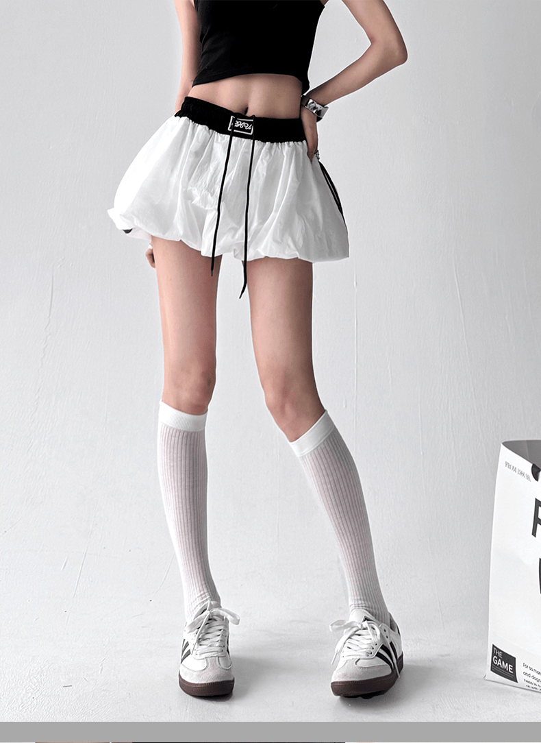 Colorblock Bubble Mini Skirt - COPPING THREADS - CT Select